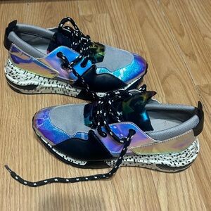 Holographic Women's Steve Madden 6M Sneakers